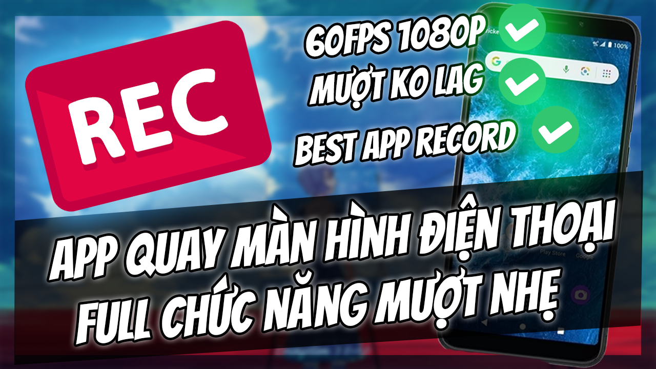 App Quay m&agrave;n h&igrave;nh tr&ecirc;n điện thoại nhẹ mượt, full t&iacute;nh năng apk download