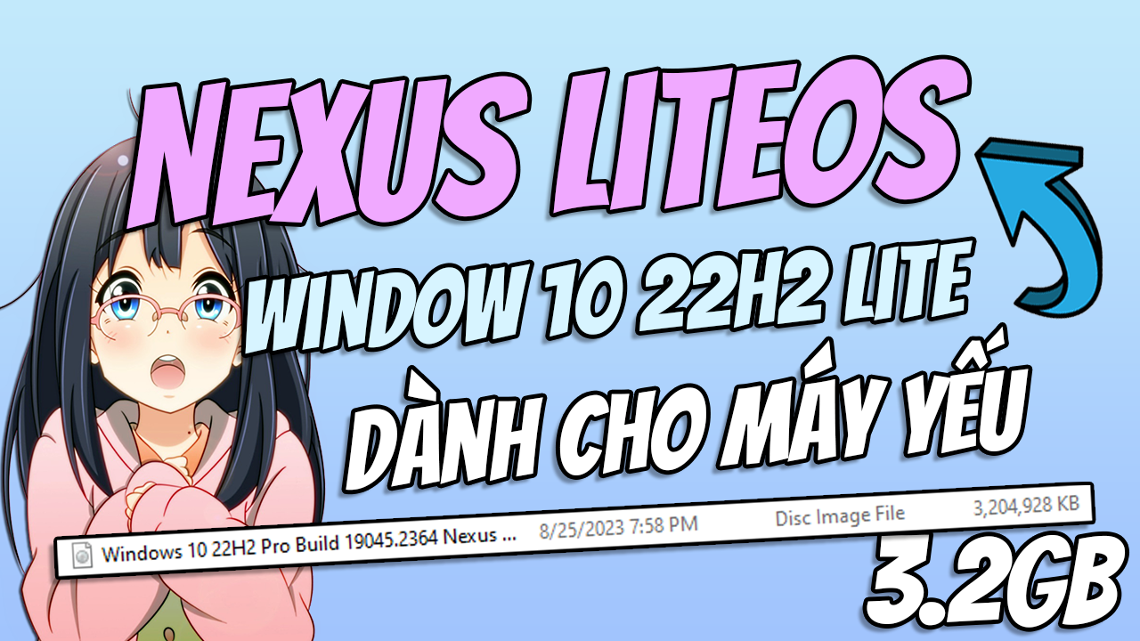 Windows 10 22H2 Pro Build 19045.2364 Nexus LiteOS x64 [FileCR]