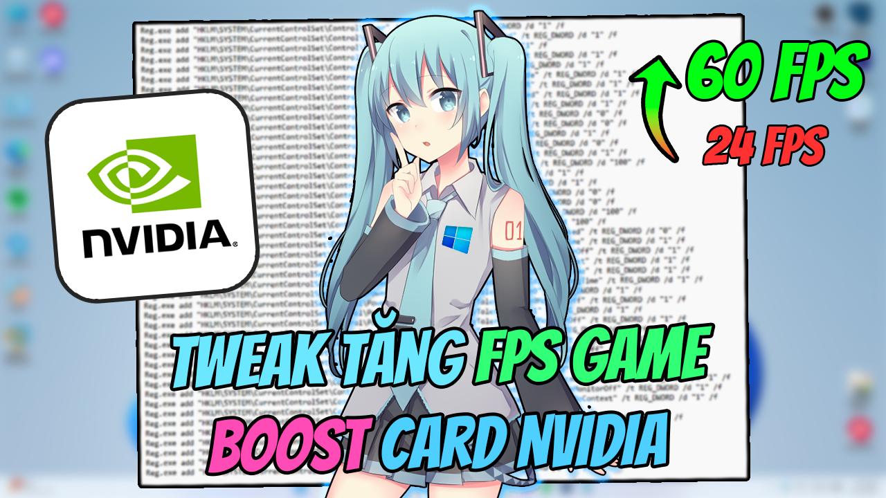 Tweaks Tinh Chỉnh Card Nvidia Mượt V&agrave; Tối Ưu Tr&ecirc;n M&aacute;y T&iacute;nh
